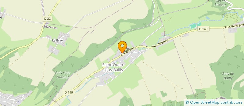 localisation de l'entreprise MADAME MURIEL LEBLOND  ENVERMEU