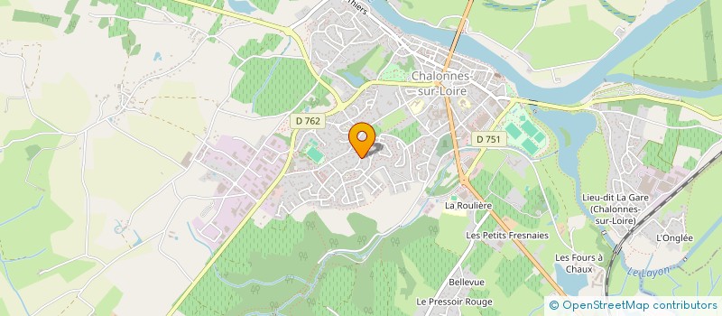 localisation de l'entreprise MADAME MURIEL LEMOELLIC  CHALONNES-SUR-LOIRE