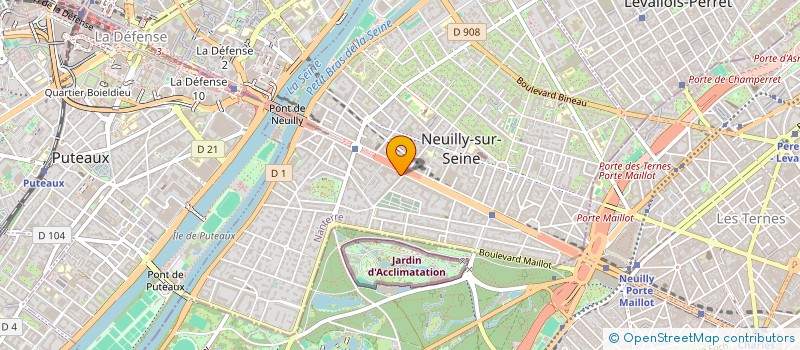 localisation de l'entreprise MADAME MURIEL LENSEN à NEUILLY-SUR-SEINE