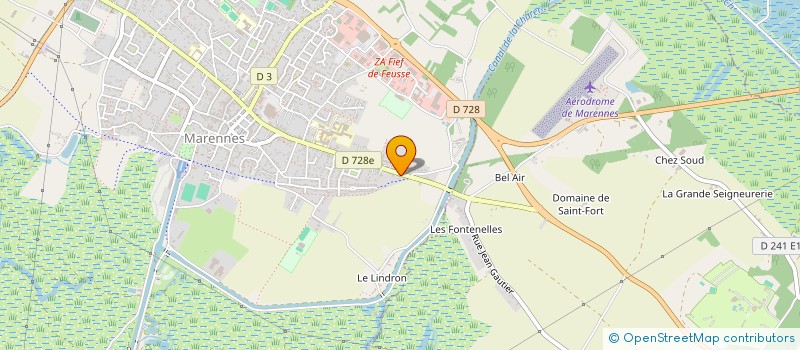 localisation de l'entreprise MADAME MURIEL LEPAYSAN à MARENNES-HIERS-BROUAGE