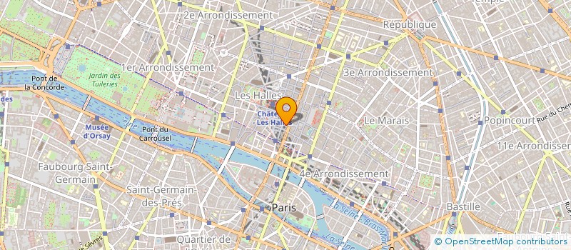 localisation de l'entreprise MADAME MURIEL LEPEIX à PARIS