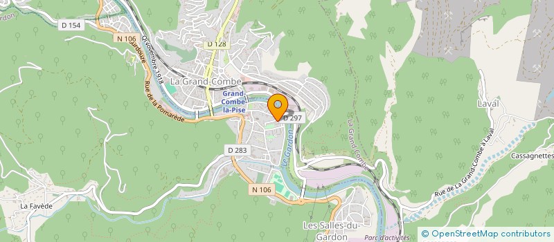 localisation de l'entreprise MADAME MURIEL LEPORCQ  LES SALLES-DU-GARDON