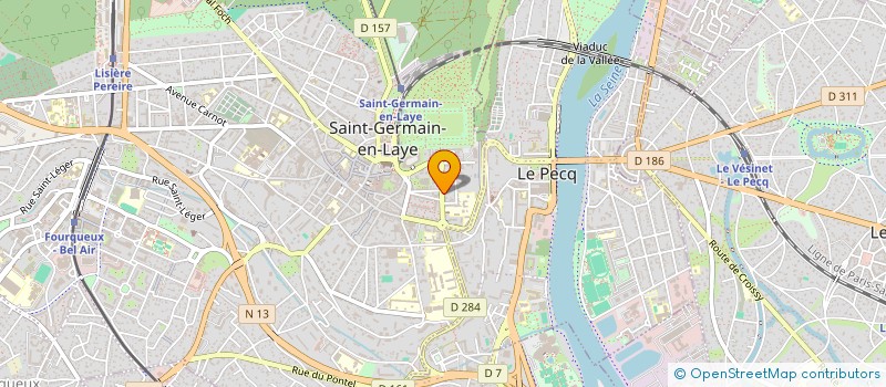 localisation de l'entreprise MADAME MURIEL LEROY  SAINT-GERMAIN-EN-LAYE