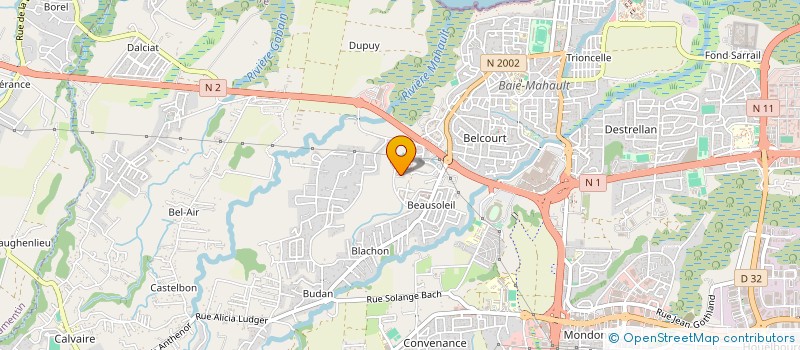 localisation de l'entreprise MADAME MURIEL LESCOT  PARIS