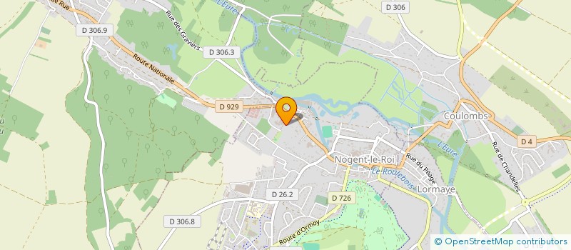 localisation de l'entreprise MADAME MURIEL LETELLIER à NOGENT-LE-ROI