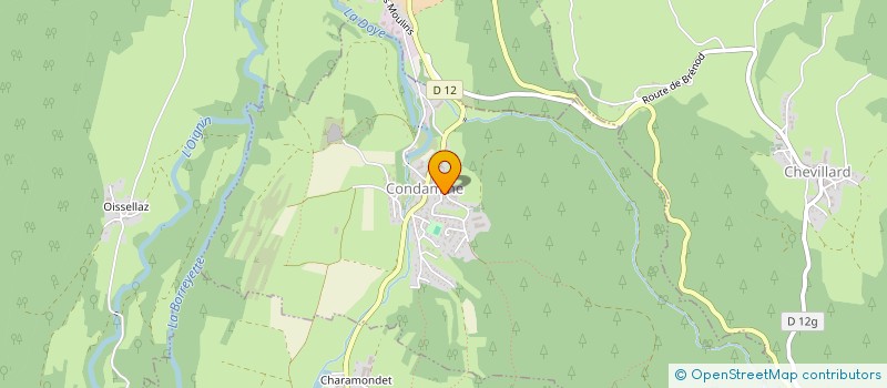 localisation de l'entreprise MADAME MURIEL LIOREY  CONDAMINE