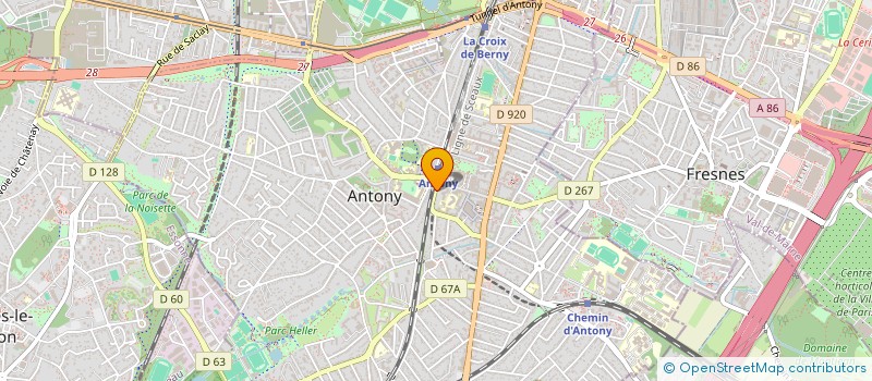 localisation de l'entreprise MADAME MURIEL LISBONA à ANTONY