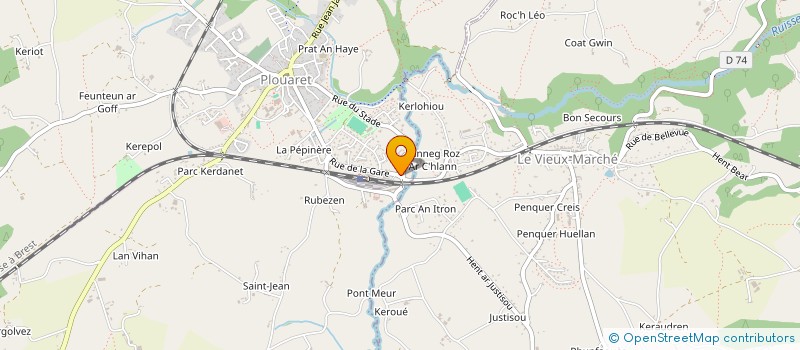 localisation de l'entreprise MADAME MURIEL LOUIS  PLOUARET