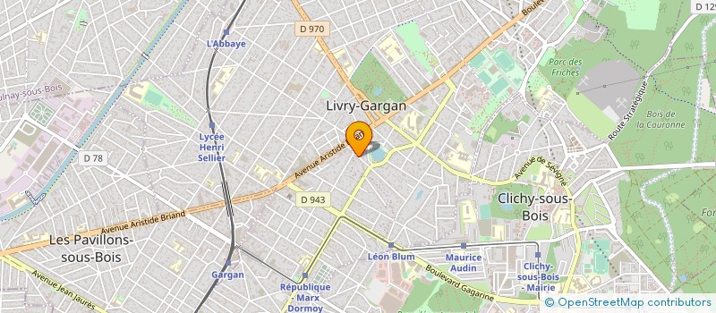 localisation de l'entreprise MADAME MURIEL MALCHIODI  LIVRY-GARGAN