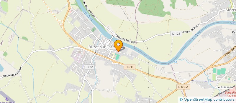 localisation de l'entreprise MADAME MURIEL MANGE  BUZET-SUR-TARN