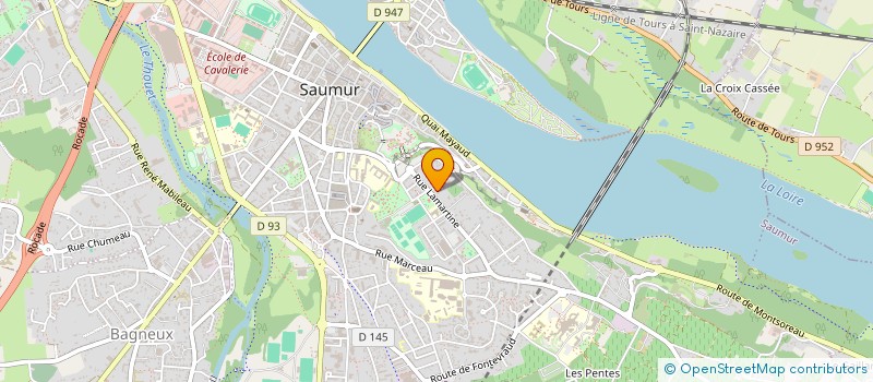 localisation de l'entreprise MADAME MURIEL MARCHAND  SAUMUR