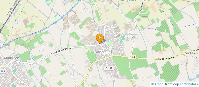 localisation de l'entreprise MADAME MURIEL MARGARIDENC  LANSARGUES