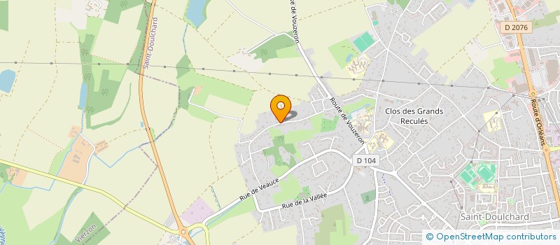 localisation de l'entreprise MADAME MURIEL MAUDUIT  SAINT-DOULCHARD