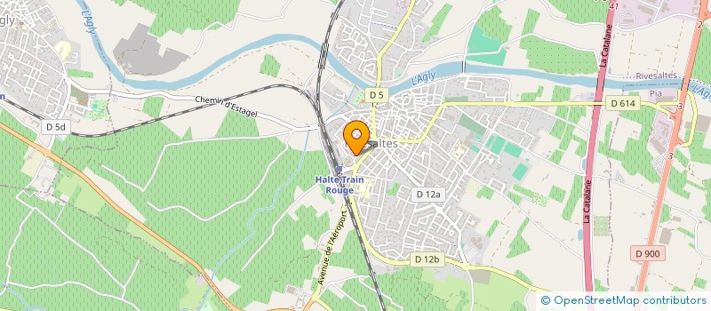 localisation de l'entreprise MADAME MURIEL MAYADE  CABESTANY