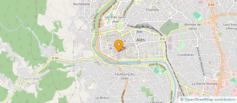 localisation de l'entreprise MADAME MURIEL MAZAURIC à ALES