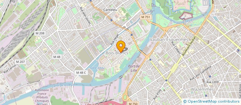 localisation de l'entreprise MADAME MURIEL MENANTEAU à LILLE