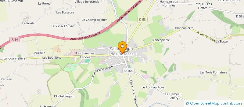 localisation de l'entreprise MADAME MURIEL MENARD à SOULEUVRE EN BOCAGE