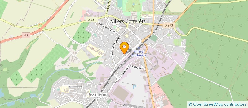 localisation de l'entreprise MADAME MURIEL MONTREUIL à VILLERS-COTTERETS