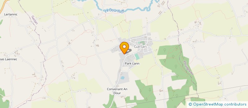 localisation de l'entreprise MADAME MURIEL MORDELET  GARLAN