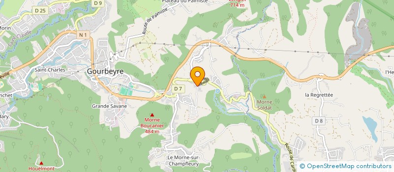 localisation de l'entreprise MADAME MURIEL MORENO  GOURBEYRE