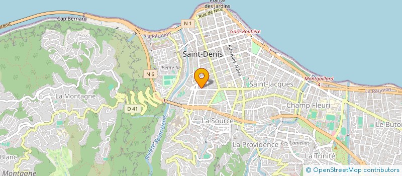 localisation de l'entreprise MADAME MURIEL MORENO  SAINT-MARTIN