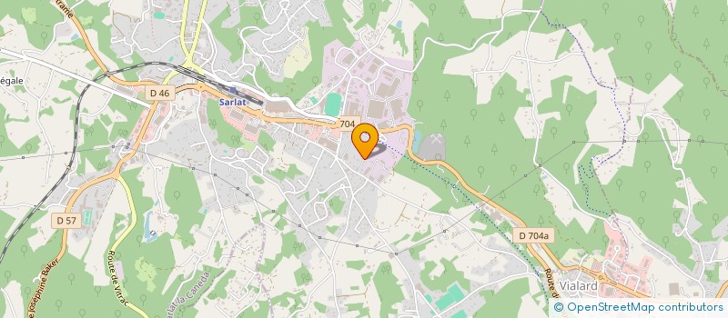 localisation de l'entreprise MADAME MURIEL MOSKOWICZ à SARLAT-LA-CANEDA