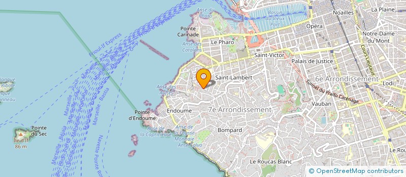localisation de l'entreprise MADAME MURIEL MOUREN à MARSEILLE