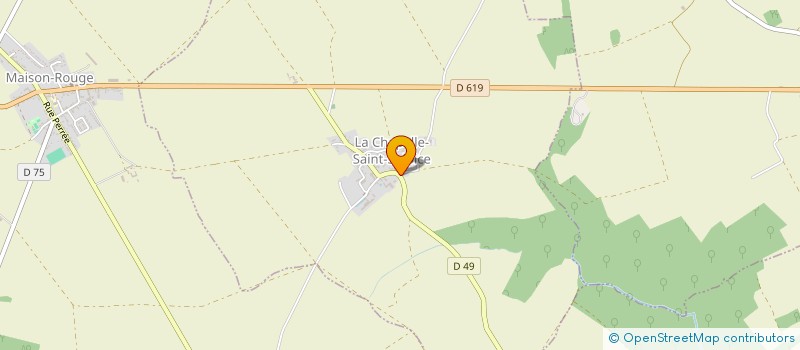 localisation de l'entreprise MADAME MURIEL NAU  LA CHAPELLE-SAINT-SULPICE