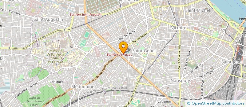 localisation de l'entreprise MADAME MURIEL NISSOU  BORDEAUX