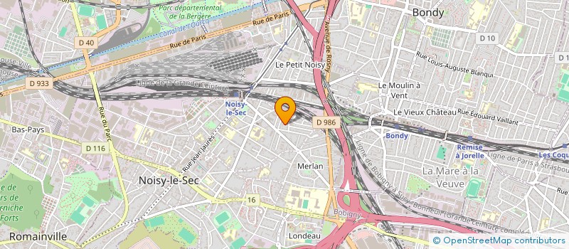 localisation de l'entreprise MADAME MURIEL NOSS à NOISY-LE-SEC