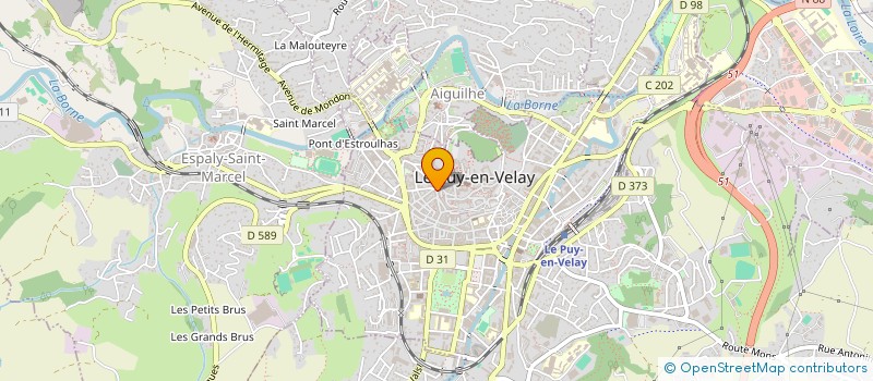 localisation de l'entreprise MADAME MURIEL NOVELLI à LE PUY-EN-VELAY