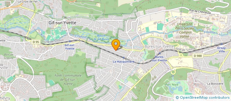 localisation de l'entreprise MADAME MURIEL PANOUILLERES  BURES-SUR-YVETTE