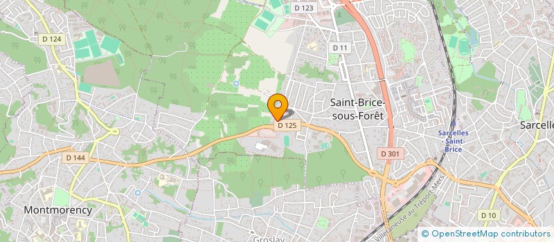 localisation de l'entreprise MADAME MURIEL PAPILLIER à SAINT-BRICE-SOUS-FORET