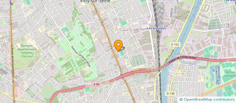 localisation de l'entreprise MADAME MURIEL PAQUEMAR à VITRY-SUR-SEINE