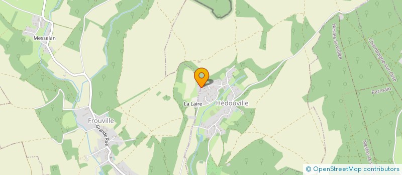 localisation de l'entreprise MADAME MURIEL PAROT  HEDOUVILLE