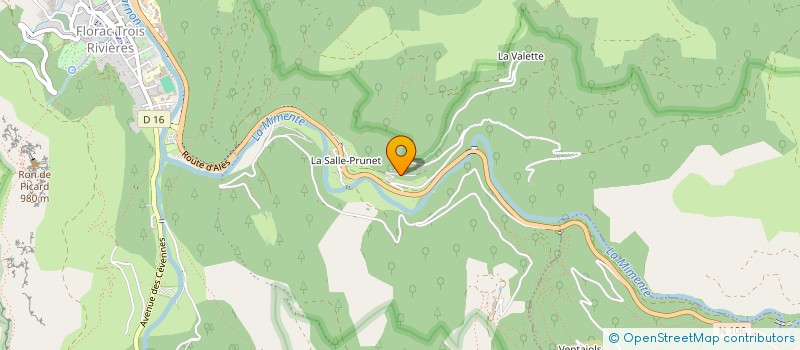 localisation de l'entreprise MADAME MURIEL PASCAL  LES BONDONS