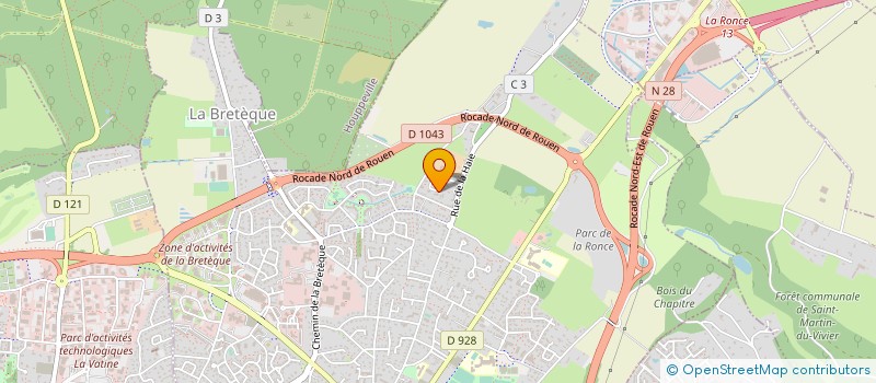 localisation de l'entreprise MADAME MURIEL PAULI à BOIS-GUILLAUME