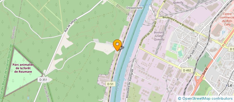 localisation de l'entreprise MADAME MURIEL PELFRENE  CANTELEU