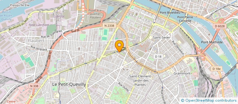 localisation de l'entreprise MADAME MURIEL PEQUERY à ROUEN