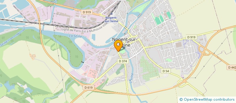 localisation de l'entreprise MADAME MURIEL PERE  NOGENT-SUR-SEINE