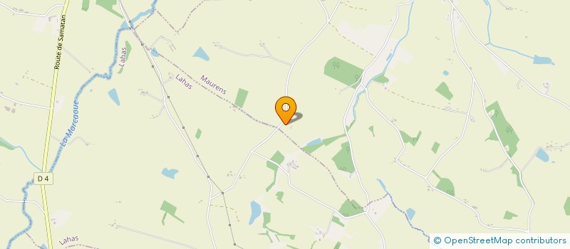 localisation de l'entreprise MADAME MURIEL PIOL  MAURENS