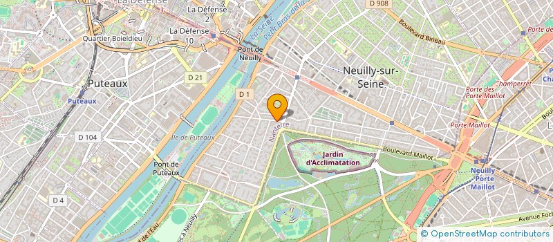 localisation de l'entreprise MADAME MURIEL PLANTEGENEST à NEUILLY-SUR-SEINE