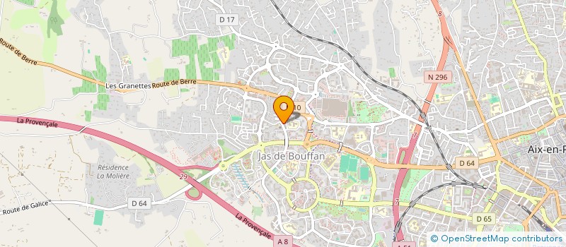localisation de l'entreprise MADAME MURIEL POLGE à AIX-EN-PROVENCE