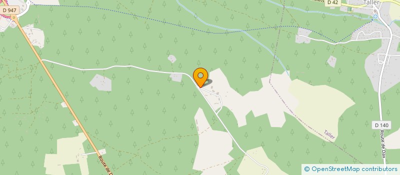 localisation de l'entreprise MADAME MURIEL PORTET  CASTETS