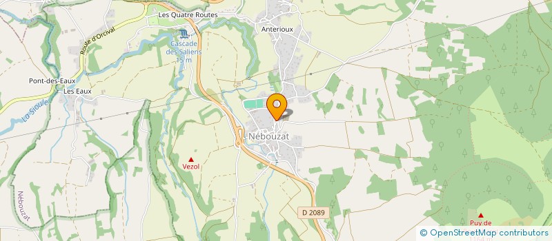 localisation de l'entreprise MADAME MURIEL POURTIER  NEBOUZAT