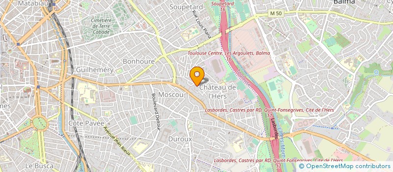 localisation de l'entreprise MADAME MURIEL PREVOT à TOULOUSE