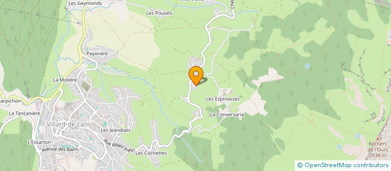 localisation de l'entreprise MADAME MURIEL PROISY  VILLARD-DE-LANS