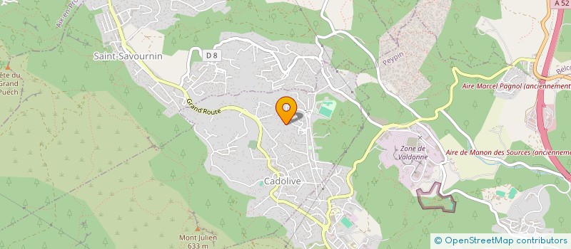 localisation de l'entreprise MADAME MURIEL PROST  CADOLIVE