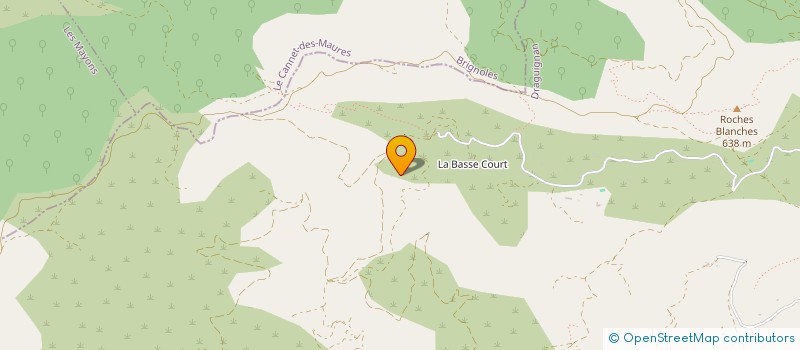 localisation de l'entreprise MADAME MURIEL PUYHAUBERT  LA GARDE-FREINET