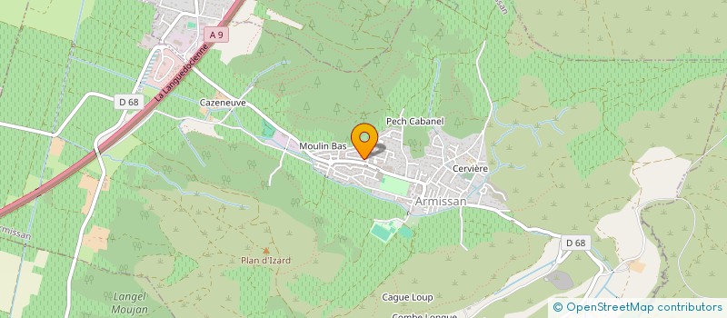 localisation de l'entreprise MADAME MURIEL RABAYROL à ARMISSAN